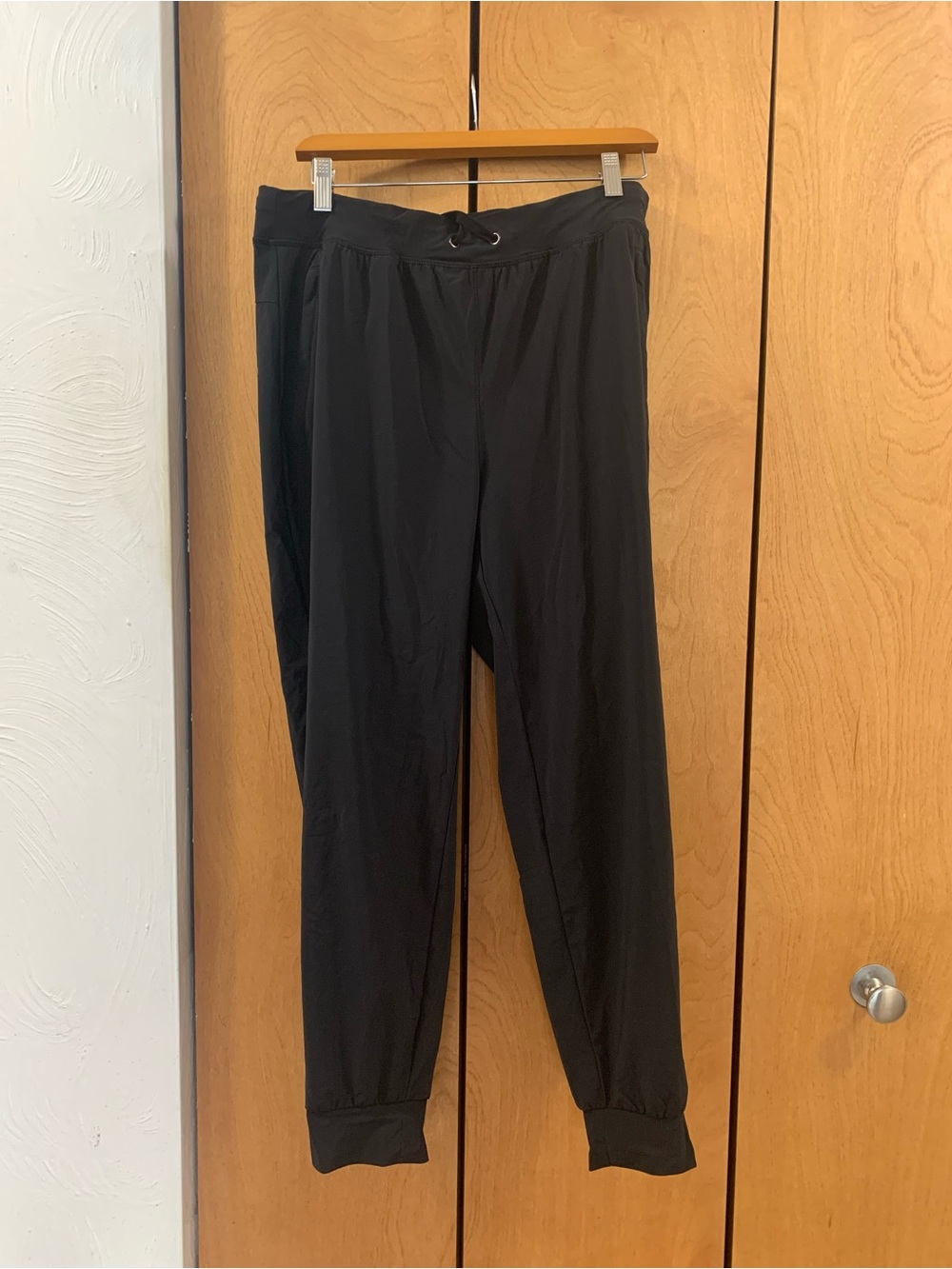 90 Degree By Reflex Black Drawstring Jogger Pants